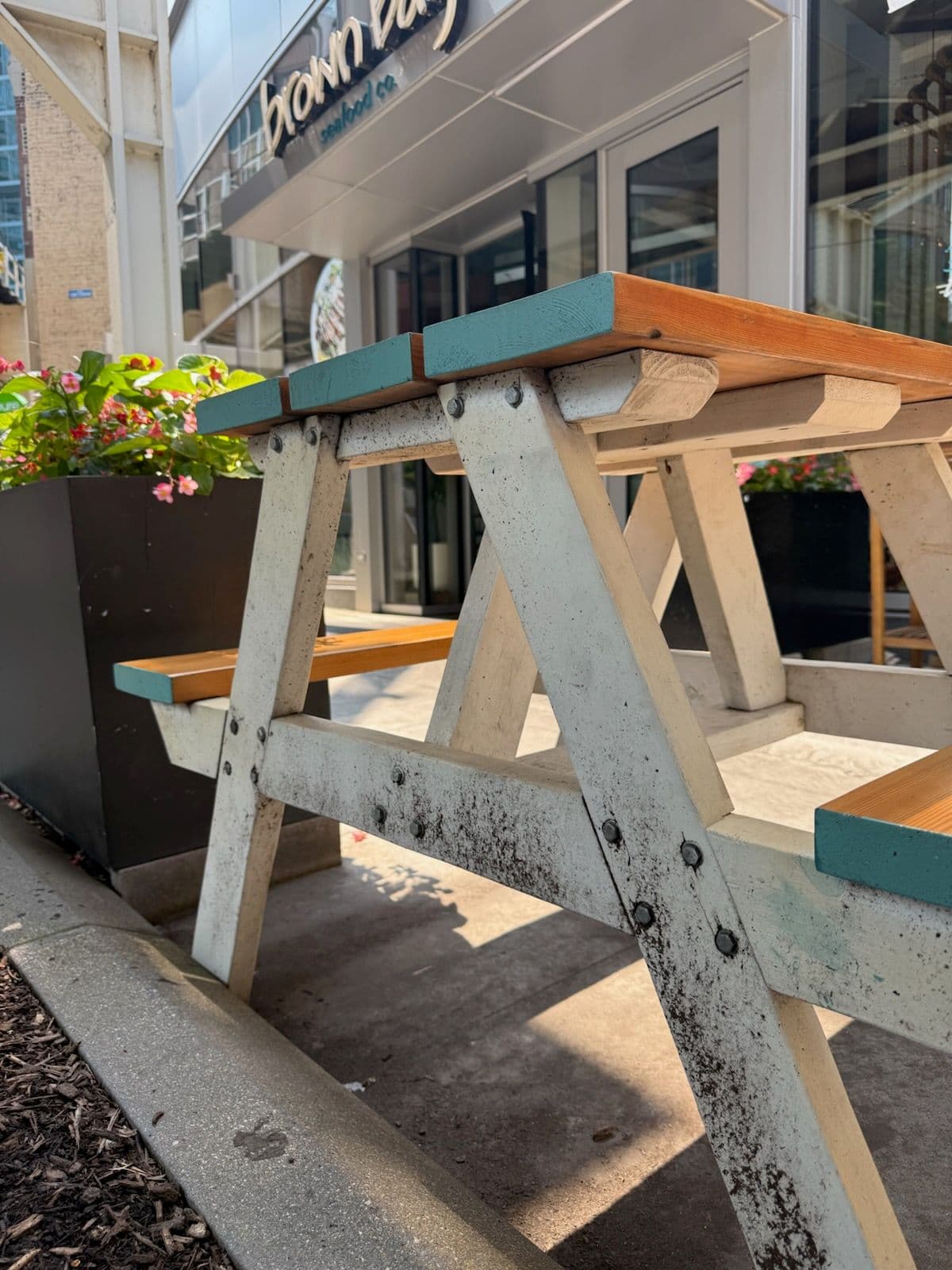 Pristine Patio Transformation at Brown Bag Seafood image