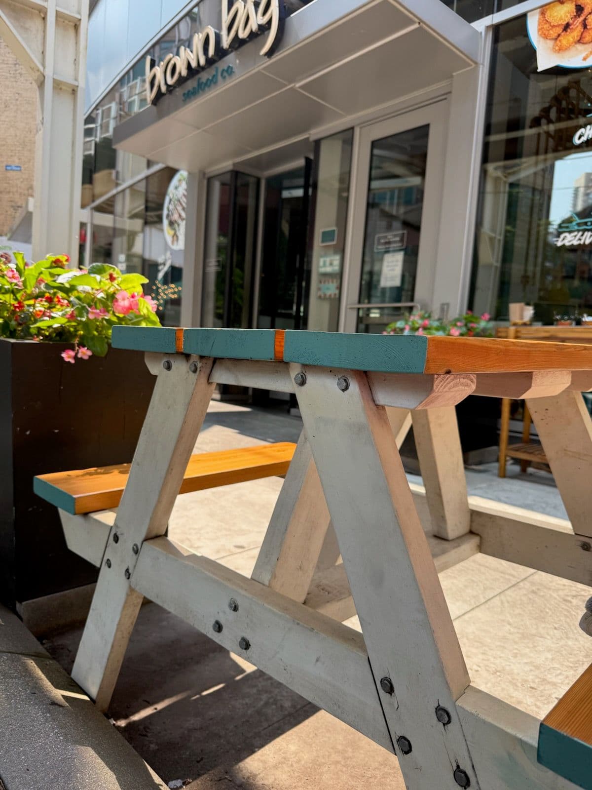 Gallery photos for Pristine Patio Transformation at Brown Bag Seafood: Image #1